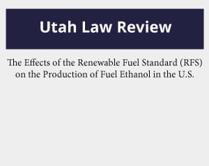 An Empirical Study of the Impact of the Renewable Fuel Standard (RFS) on the Production of Fuel Ethanol in the U.S.