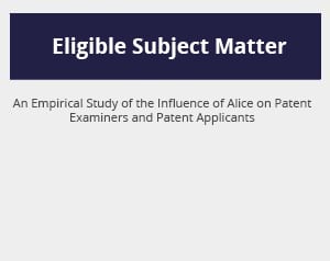 Eligible Subject Matter at the Patent Office